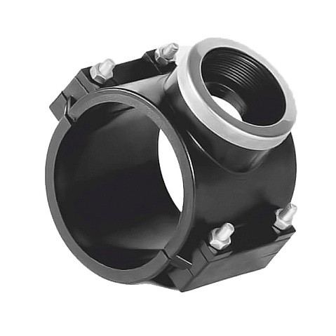 Седелки болтовые НПВХ DN 90-225 PN 10 с внутренней резьбой Хемкор купить в Самаре | "Проконсим"