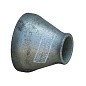 Переход стальной Дн 325х8,0-133х4,0 (DN300х125) оцинкованный исполнение 2 ГОСТ 17378-2001 купить в Самаре | "Проконсим"