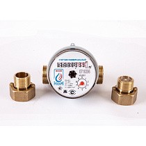 Счетчики горячей воды СВ DN 15-20 PN 16 до 90гр. муфтовые с обратным клапаном ЭКО НОМ купить в Самаре | "Проконсим"