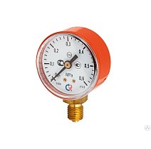 Манометр Росма ТМ-210Р.00 пропановый, 50мм, 0-0.6МПа, резьба M12x1,5, радиальный, класс точности 2. купить в Самаре | "Проконсим"