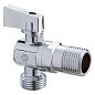 Кран латунный шаровой угловой MVI BV.463 DN 15-15 PN 10 штуцер бабочка купить в Самаре | "Проконсим"