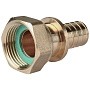 Муфты латунные для PEX труб DN 16-32 PN 10 с накидной гайкой под надвижную гильзу Hipex купить в Самаре | "Проконсим"