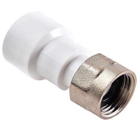 Муфта ПП с накидной гайкой 40-1 1/4'' PN 25 белая РВК купить в Самаре | "Проконсим"