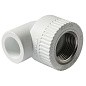 Угольники ПП DN 20-32 PN 25 комбинированные с внутренней резьбой белые Pro Aqua купить в Самаре | "Проконсим"