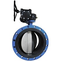 Затворы чугунные дисковые DN 250-1000 PN 10(16) фланцевые с чугунным диском с редуктором СибЗТА купить в Самаре | "Проконсим"