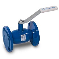 Краны стальные шаровые DN 50-100 PN 16-40 фланцевые под задвижку рычаг Temper купить в Самаре | "Проконсим"