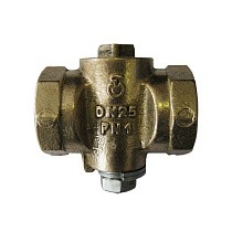 Краны латунные  газовые 11Б39бк DN 25/25-25 PN 1 натяжные купить в Самаре | "Проконсим"