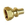Муфта латунная для PEX труб 16-1/2'' PN 16 S-2,2мм переходная  с накидной гайкой Valfex VF.422.AF купить в Самаре | "Проконсим"