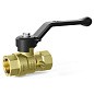Кран латунный шаровой DN 15 PN 16 под манометр G1/2''хG1/2'' муфта-муфта рычаг LD Pride 44.341.15 купить в Самаре | "Проконсим"