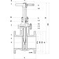 Задвижка чугунная 30ч6бк DN 100 PN 16 фланцевая параллельная ЛМЗ Семенов купить в Самаре | "Проконсим"