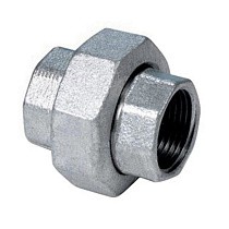 Американка чугунная DN 15-25 PN 16 оцинкованная прямая муфта-муфта купить в Самаре | "Проконсим"
