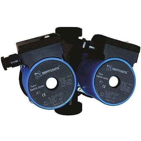 Насос циркуляционный с мокрым ротором NMTD PLUS 25/80-180 57Вт 1х220В сдвоенный с электронным упр. резьбовой PN10 110C IMP PUMPS купить в Самаре | "Проконсим"