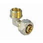 Угольник латунный для PEX труб 20-1/2'' PN 10 обжимной никелированный Valfex VF.352.N  купить в Самаре | "Проконсим"