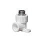 Угольник установочный ПП 20-1/2'' PN 25 белый VALFEX Pro купить в Самаре | "Проконсим"