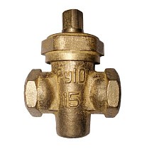 Краны латунные 11Б6бк DN 15-50 PN 10 пробко-сальниковые муфта-муфта купить в Самаре | "Проконсим"
