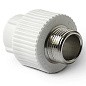 Муфта комбинированная ПП 32-3/4'' PN 25 с наружной резьбой белая Pro Aqua PA23016P купить в Самаре | "Проконсим"
