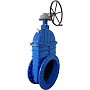 Задвижка чугунная 30ч539р DN 200 PN 10(16) с обрезиненным клином до 120гр. фланцевый с редуктор СИБЗТА