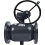 Кран стальной шаровой цельносварной DN 200-150 PN 16 стандартнопроходной фланцевый 400мм с редукт. RJIP-FF РИДАН 065N0256GR купить в Самаре | "Проконсим"