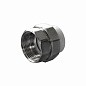 Муфтаразъемная ПП 25-1/2''  с внутренней резьбой белая Политэк купить в Самаре | "Проконсим"