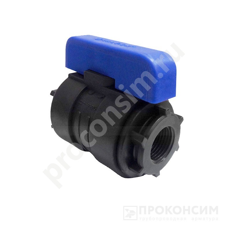 Цена 149 рублей с НДС.  Ожидается пополнение. Кран шаровой компрессионный Valfex DN-16 PN-16, G-3/4''x3/4'', ВР-ВР (930021227) со склада Проконсим в Самаре