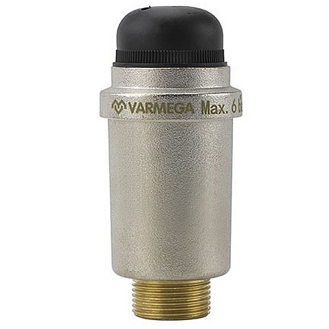 Воздухоотводчик VARMEGA VM132 DN20 PN6 вертикальный выпуск НР-3/4'' автоматический купить в Самаре | "Проконсим"