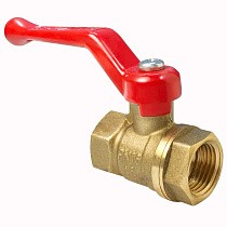 Краны латунные шаровые 11Б27фт1М DN 15-50 PN 40 рычаг муфта-муфта Valfex.214 купить в Самаре | "Проконсим"