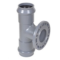 Тройники НПВХ раструбные SDR26 DN 110-315 PN 10 фланцем Хемкор купить в Самаре | "Проконсим"