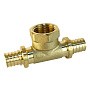 Тройник латунный для PEX труб 16-1/2''-16 PN 16 S-2,2мм под надвижную гильзу Valfex VF.432.AF купить в Самаре | "Проконсим"