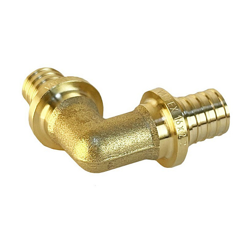 Угольники латунные для PEX труб DN 16-20 PN 16 под надвижную гильзу Valfex VF.451.AF купить в Самаре | "Проконсим"