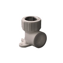 Угольник установочный ПП 20-1/2'' PN 25 с внутренней резьбой серый купить в Самаре | "Проконсим"