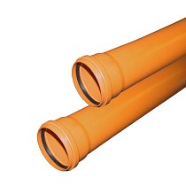 Трубы полипропиленовые DN 110-160 для наружной канализации рыжие VALFEX купить в Самаре | "Проконсим"