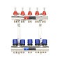 Коллекторная группа из латуни DN 25-5 вых. G-3/4'' евроконус, с расходомерами, без дренажного крана и воздухоотводчика VARMEGA VM15405 купить в Самаре | "Проконсим"