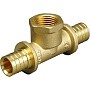 Тройники латунные для PEX труб DN 16-25 PN 10 под надвижную гильзу с внутренней резьбой ONE PLUS купить в Самаре | "Проконсим"