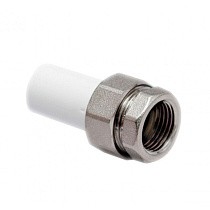 Муфты ПП трубные разъёмные DN 20-40 PN 25 с внутренней резьбой американка белые Valfex купить в Самаре | "Проконсим"