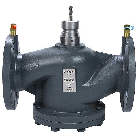 Регуляторы перепада давления чугунные DN 65-200 PN 16 фланцевые с измерительными ниппелями РИДАН AQF-R купить в Самаре | "Проконсим"