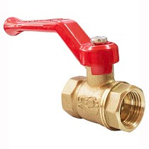 Краны латунные шаровые 11Б27фт1М DN 15-50 PN 40 рычаг муфта-муфта Valfex.214 Optima купить в Самаре | "Проконсим"