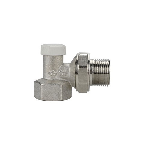 Клапан радиаторный VARMEGA VM10203 DN20 PN10 угловой настроечный G-3/4'' муфта-штуцер купить в Самаре | "Проконсим"