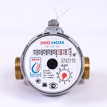 Счетчики горячей воды СВ DN 15 PN 16 до 90гр. муфтовые с обратным клапаном без МК ЭКО НОМ купить в Самаре | "Проконсим"