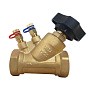 Клапан балансировочный латунный DN32 PN25 наклонный муфта-муфта Kvs 15,2 м³/ч с измерительными ниппелями GALA Тип. 1206 купить в Самаре | "Проконсим"