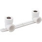 Угольник установочный двойной ПП 25-1/2'' PN 25 с наружной резьбой белый РТП 10704 купить в Самаре | "Проконсим"