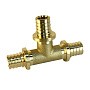Тройник латунный для PEX труб 16-16-16 PN 16 S-2,2мм под надвижную гильзу Valfex VF.431.AF купить в Самаре | "Проконсим"