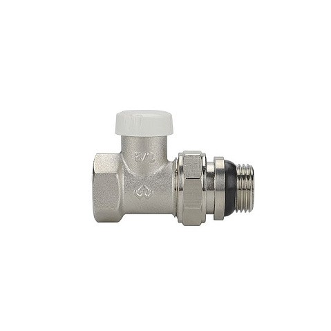 Клапан радиаторный VARMEGA VM10311 DN15 PN10 прямой настроечный G-1/2'' с уплотнением муфта-штуцер купить в Самаре | "Проконсим"