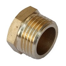 Заглушки латунные DN 15-40 PN 40 штуцерная купить в Самаре | "Проконсим"