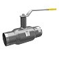 Кран стальной шаровой цельносварной LD КШ.Ц.П.065.025, DN 65 PN 25, 250мм, стандартнопроходной, приварной с ручкой купить в Самаре | "Проконсим"