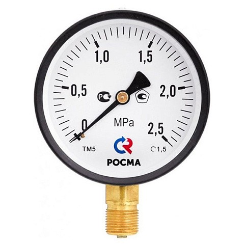 Манометр общетехнический Росма ТМ-510Р.00, до 0,16МПа M20x1,5, 100мм, радиальное присоединение, класс точности 1.5, IP54 купить в Самаре | "Проконсим" Манометр общетехнический Росма ТМ-510Р.00, до 0,16МПа M20x1,5, 100мм, радиальное присоединение, класс точности 1.5, IP54 купить в Самаре | "Проконсим"
