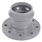 Патрубок раструбный НПВХ SDR26 DN 110 с фланцем DN 100 PN 10 Хемкор купить в Самаре | "Проконсим"