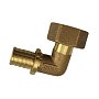 Угольник латунный для PEX DN 20-3/4'' накидная гайка купить в Самаре | "Проконсим"