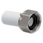 Штуцер для водосчетчика ПП 32-1 1/4'' PN 25 с накидной гайкой белый РТП 10855 купить в Самаре | "Проконсим"
