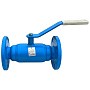 Кран стальной шаровой цельносварной PR 11с64, DN 15 PN 40, 130мм, полнопроходной, фланцевый с ручкой
