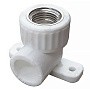 Угольник установочный ПП 20-1/2'' PN 25 с внутренней резьбой белый VALFEX  купить в Самаре | "Проконсим"